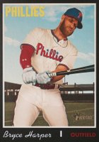 2019 Topps Heritage #534 Bryce Harper Black Border Baseball Card