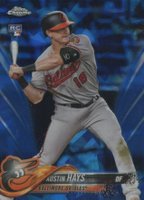 2018 Topps Chrome Sapphire Edition #62 Austin Hays Baseball Card