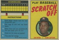1970 Topps Scratch-Offs # Jim Wynn Baseball Card