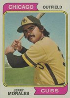 1974 Topps #258 Jerry Morales Baseball Card
