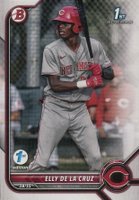2022 Bowman 1st Edition #BPPF50 Elly de La Cruz Baseball Card