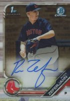 2019 Bowman Draft Chrome Draft Picks Autograph #CDARZ Ryan Zeferjahn Baseball Card