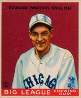 1933 Goudey #135 Woody English Baseball Card