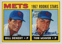 1999 Topps Stars Rookie Reprint #5 Tom Seaver Autograph Baseball Card