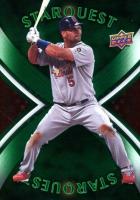 2008 Upper Deck First Edition Starquest #SQ-32 Albert Pujols Common-Green Baseball Card