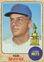 1968 Topps #45 Tom Seaver Baseball Card