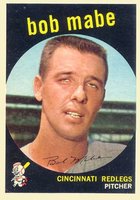 1959 Topps #356 Bob Mabe Baseball Card