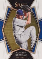 2022 Panini Select #149 Clayton Kershaw White Baseball Card