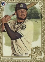 2019 Topps Allen & Ginter #183 Fernando Tatis Jr. Gold Hot Box Baseball Card