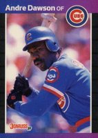 1989 Donruss #167 Andre Dawson Baseball Card
