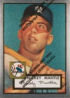 1996 Topps #2 Mickey Mantle Commemorative-Finest Baseball Card
