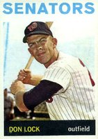 1964 Topps #114 Don Lock Baseball Card