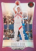 2023 Panini Prizm Deca #160 Gradey Dick Purple Prizm Basketball Card