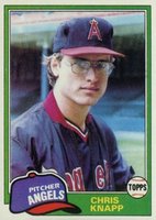 1981 Topps #557 Chris Knapp Baseball Card