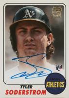 2024 Topps Archives Fan Favorites Autographs #68FFTS Tyler Soderstrom Baseball Card