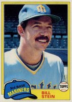 1981 Topps #532 Bill Stein Baseball Card