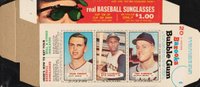 1966 Bazooka Complete Box # Dean Chance/Roberto Clemente/Tony Cloninger Baseball Card