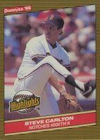 1986 Donruss Highlights #35 Steve Carlton Baseball Card