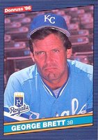 1986 Donruss #53 George Brett Baseball Card