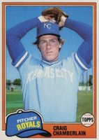 1981 Topps #274 Craig Chamberlain Baseball Card