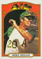 1972 Topps #632 Mike Hegan Baseball Card