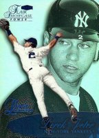 1999 Flair Showcase Legacy Collection #22L Derek Jeter Row 3 Baseball Card