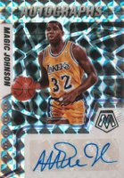 2021 Panini Mosaic Autographs Mosaic #AMMJO Magic Johnson Basketball Card