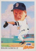 1991 Score #399 Roger Clemens Baseball Card