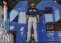 2020 Topps #161 Mariano Rivera SP-In Front of 42 Baseball Card