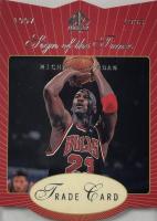 1997 SP Authentic Sign Times Stars & Rookies #MJ Michael Jordan Trade Card Basketball Card