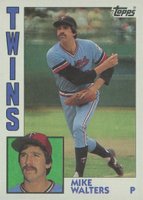 1984 Topps #673 Mike Walters Baseball Card