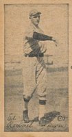 1923 Strip Card # Ed Rommel Hand Cut Baseball Card