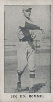 1928 Strip Card #55 Ed Rommel Baseball Card