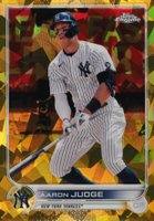 2022 Topps Chrome Sapphire Edition #99 Aaron Judge Gold Baseball Card