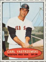 1971 Bazooka No Number # Carl Yastrzemski Baseball Card