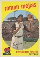 1959 Topps #218 Roman Mejias Baseball Card
