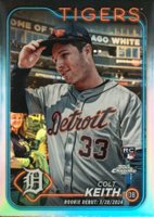 2024 Topps Chrome Update #USC178 Colt Keith Refractor Baseball Card