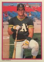 1988 Topps All-Star Glossy Set of 60 #55 Jose Canseco Baseball Card