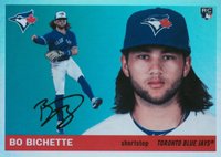 2020 Topps Archives #45 Bo Bichette Silver Foil Baseball Card