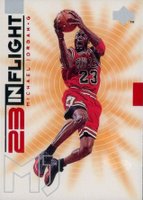 1998 Upper Deck Michael Jordan Living Legend In-Flight #IF5 Michael Jordan Basketball Card