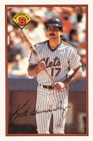 1989 Bowman #385 Keith Hernandez Baseball Card