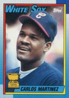 1990 Topps #461 Carlos Martinez Baseball Card