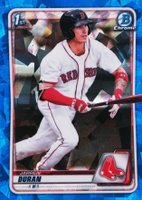 2020 Bowman Chrome Sapphire Edition #BCP144 Jarren Duran Baseball Card
