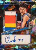 2022 Panini Spectra #244 Chet Holmgren Jersey Autograph-Astral Basketball Card
