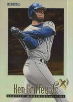 1997 Skybox E-X2000 #40 Ken Griffey Jr. Credentials Baseball Card
