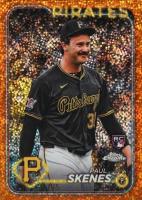 2024 Topps Chrome Update #USC88 Paul Skenes SP-Orange Speckle Baseball Card