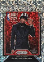2022 Panini Prizm Luck of the Lottery #10 Shaedon Sharpe Fast Break Basketball Card