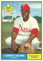 1961 Topps #502 Clarence Coleman Baseball Card