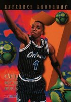 1995 Hoops Number Crunchers #6 Anfernee Hardaway Basketball Card