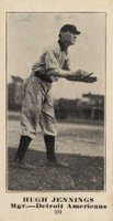 1916 Sporting News #90 Hugh Jennings Blank Back Baseball Card